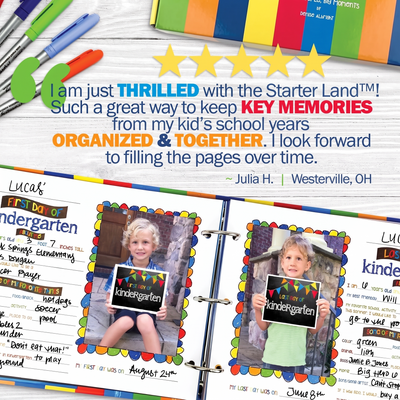 Starter Land™ School Days Memory Book ( Girls )