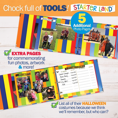 Starter Land™ School Days Memory Book ( Girls )